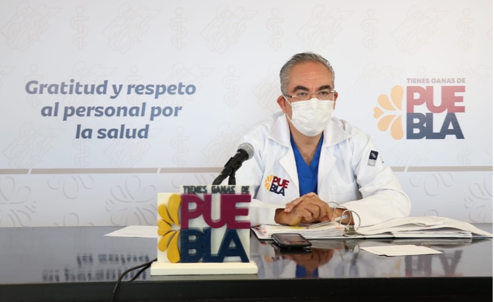 Video desde Puebla: Secretario de Salud admitió falta de vacunas en el país, debido a que no hay producción