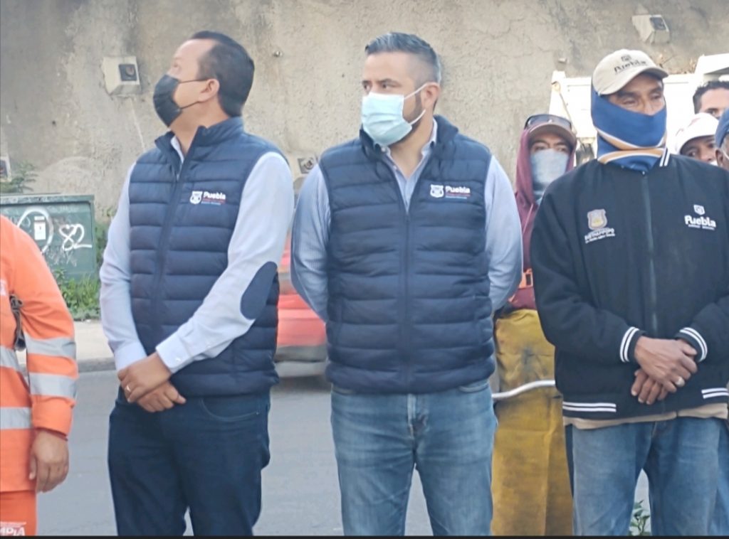 Video desde Puebla: Con gobierno federal resolveremos la afectación del puente de la 66 poniente, señaló Adán Domínguez