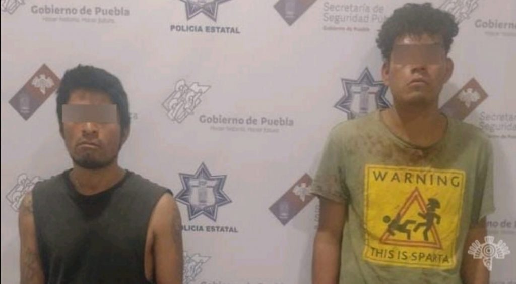 En posesión de aparente cristal, Policía Estatal detiene a dos hombres