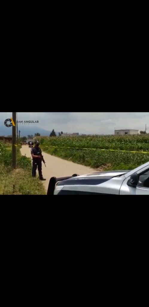 Video desde Puebla: Hallan cadáver de un hombre con huellas de violencia en Coronango