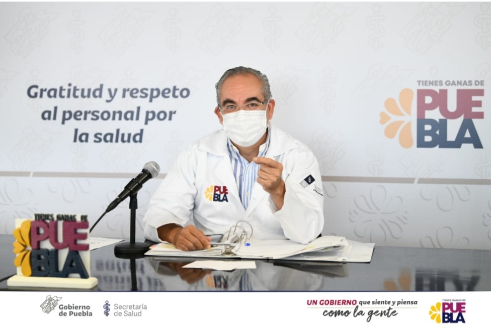 Video y Parte de Guerra Puebla Viernes 12 de agosto: Notifica Salud este viernes 464 nuevos contagiados covid en la entidad