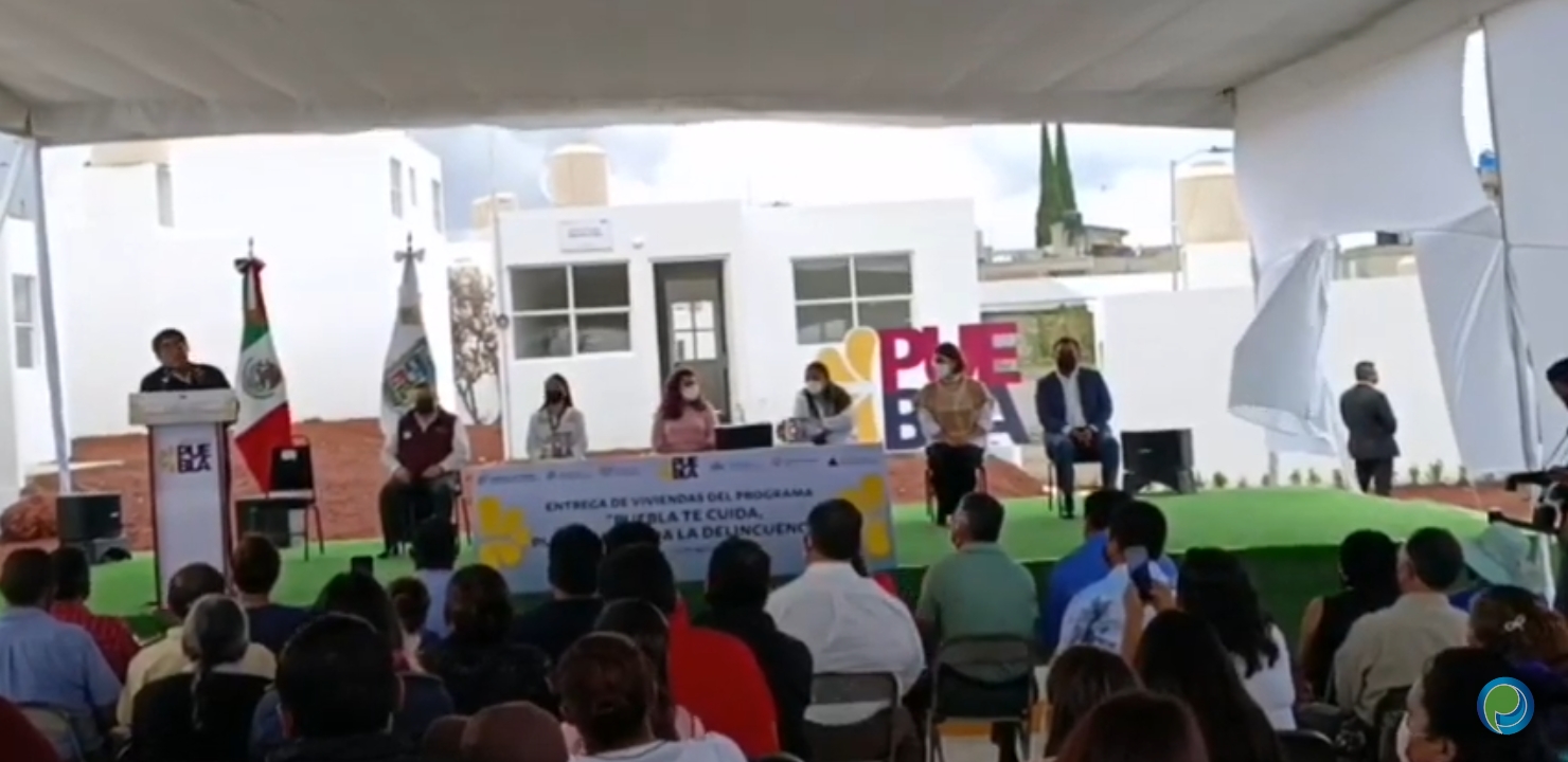 Video desde Puebla: Gobernador Barbosa destaca el esfuerzo por dotar de viviendas a damnificados de Xochimehuacan