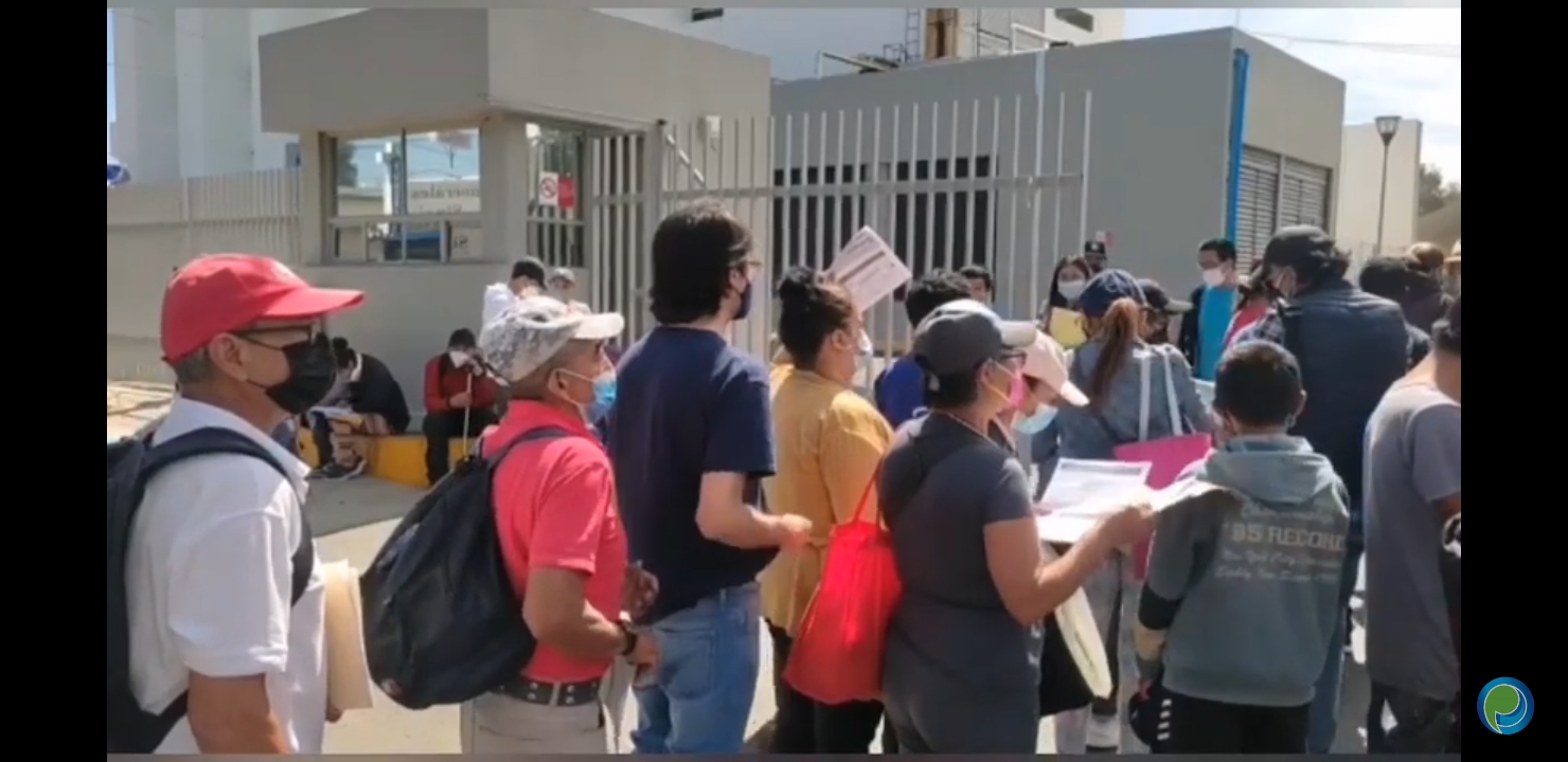 Video desde Puebla: Buena afluencia en vacunación en el Hospital General del Sur