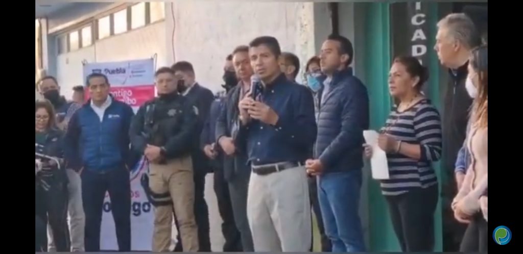 Video desde Puebla: Eduardo Rivera confirma fallecimiento de un menor de edad por la tromba del lunes