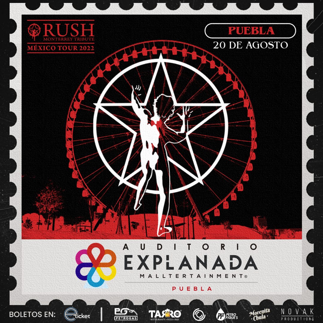 Llega a Puebla el mejor tributo a la emblemática banda Rush en toda América