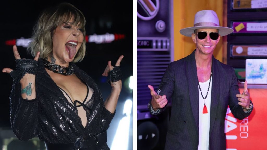 Alejandra Guzmán y Erik Rubín se reencuentran en el escenario