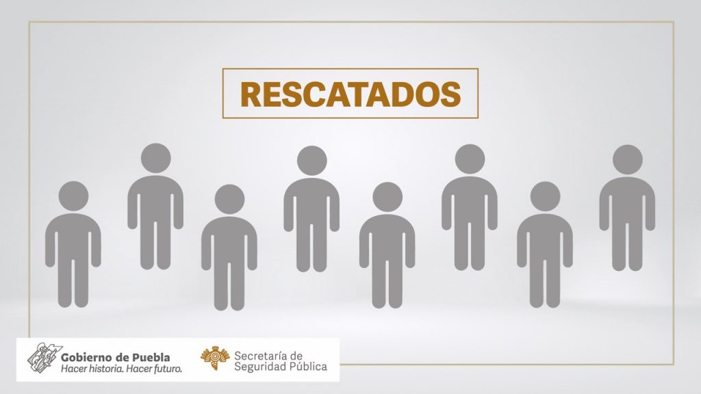 Rescatan policías Estatal y municipal a 24 personas de origen extranjero