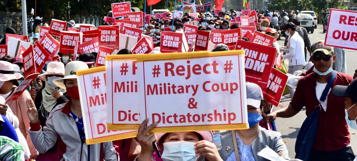 Myanmar: Continúa el atropello de los derechos humanos, civiles y laborales por el gobierno militar