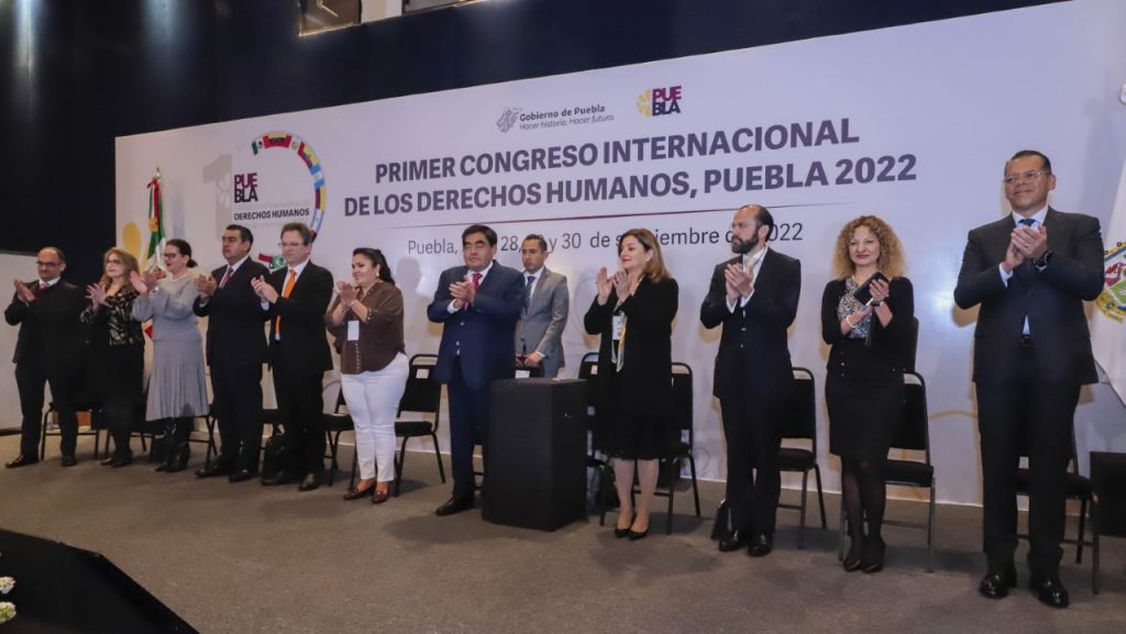 En Puebla, el gobierno respeta y promueve los derechos humanos, reiteró Miguel Barbosa