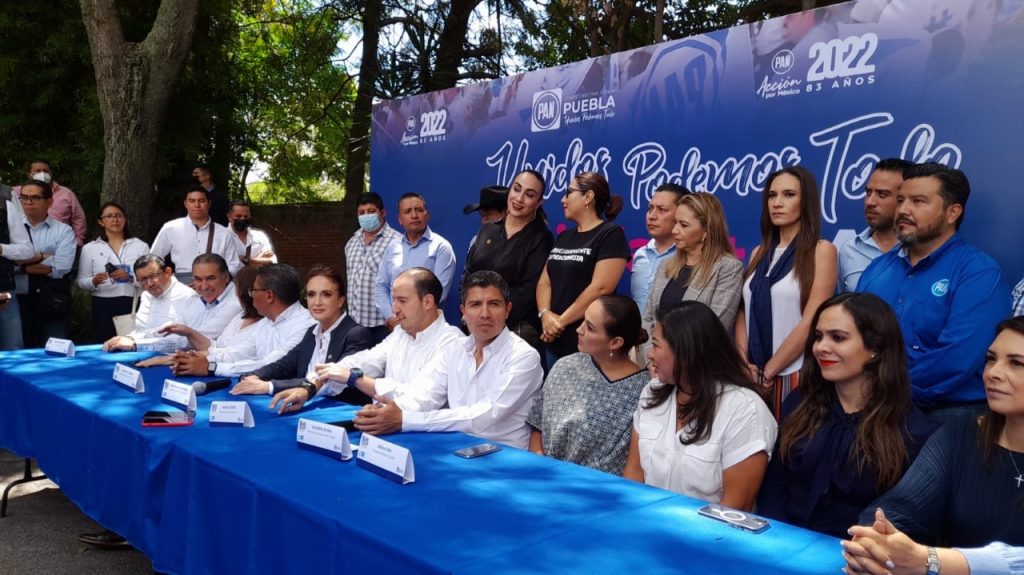 Video desde Puebla: Marko Cortés llama a la unidad en el PAN Puebla