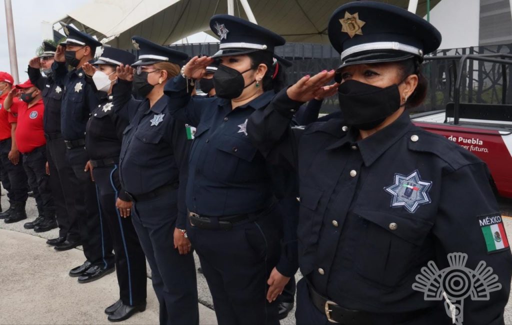 Con honores, SSP despide a agente de la Policía Estatal