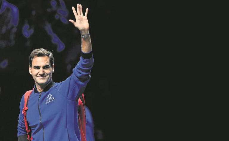 Roger Federer baja el telón este viernes