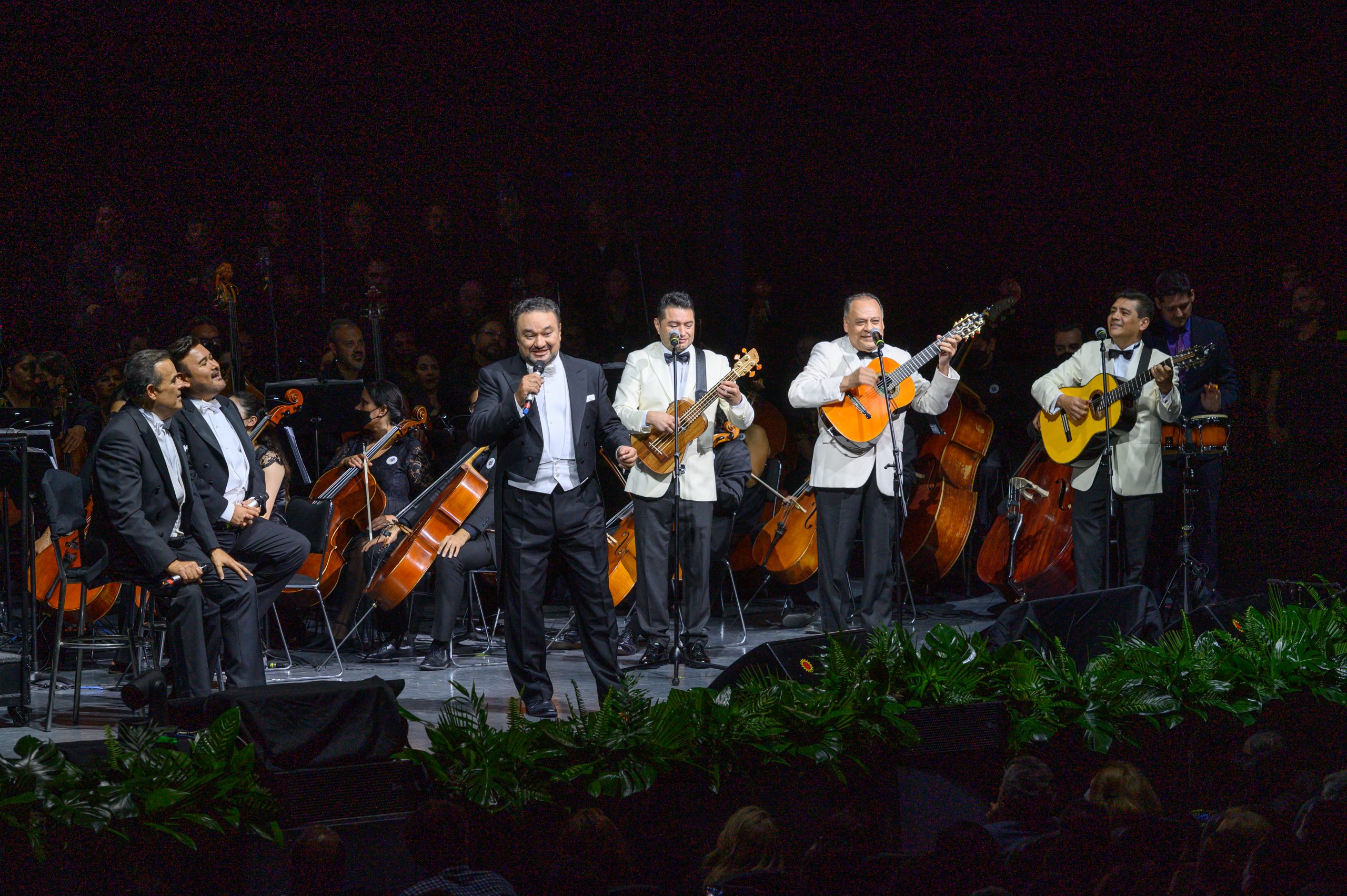 Desde Puebla: Exitoso concierto de los 3 tenores mexicanos