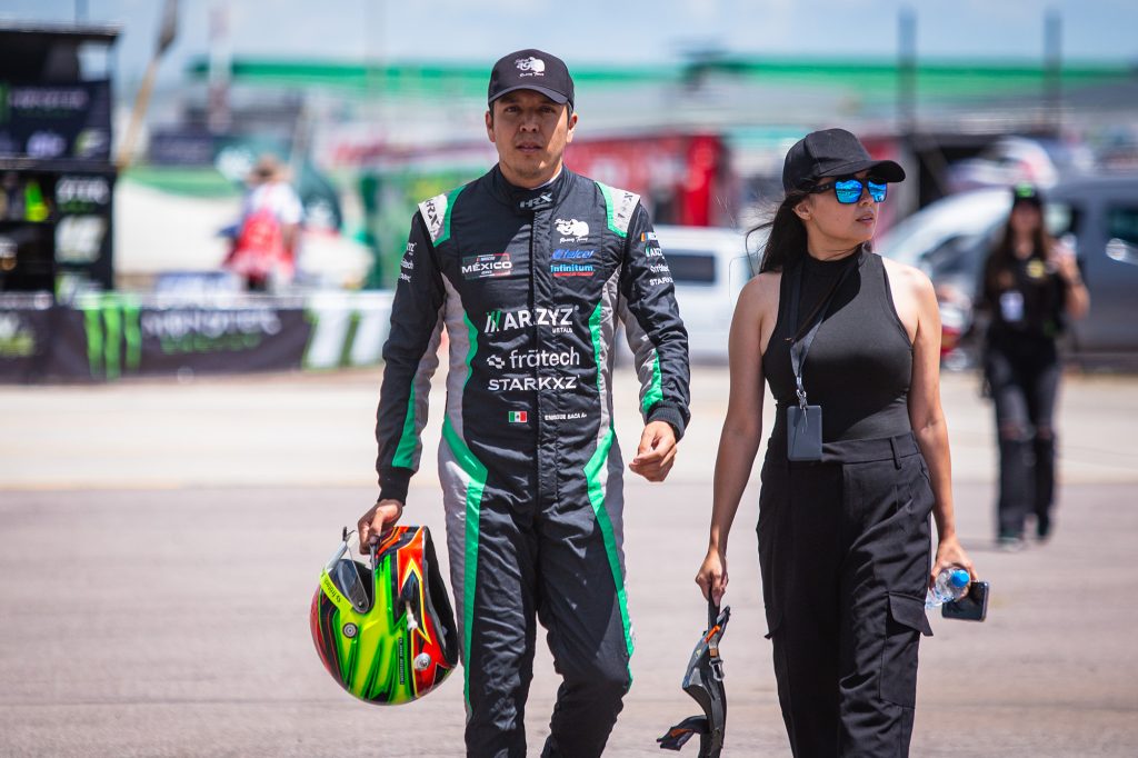 Top-5 de NASCAR México, para Enrique Baca y la Escudería Marzal Arzyz-Fratech-Starkxz, en Aguascalientes