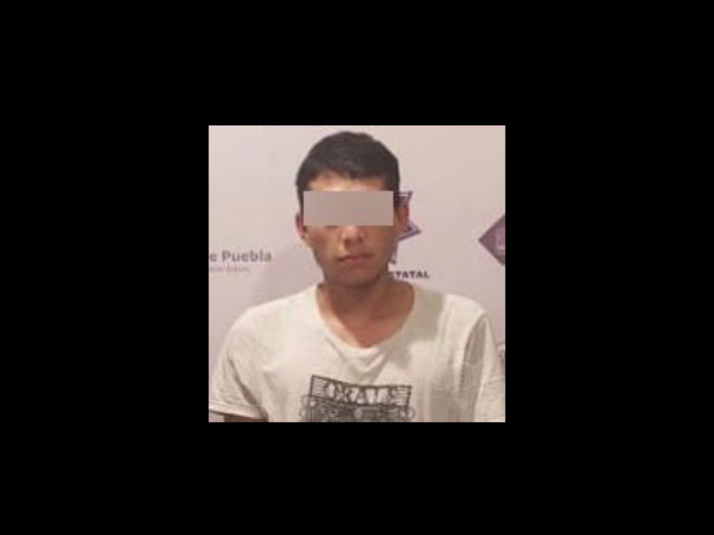 Captura Policía Estatal a presunto asaltante a comercios en Tehuacán