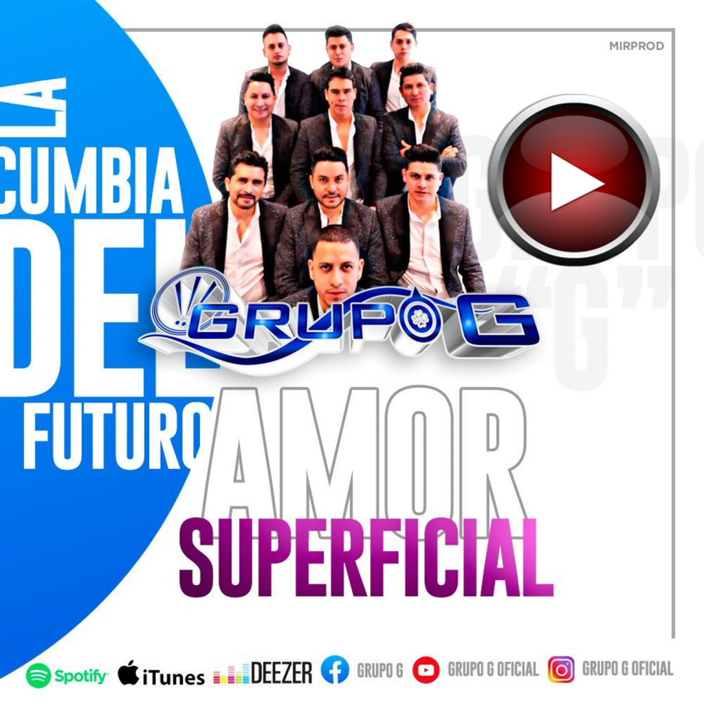 “Amor Superficial” es el nuevo sencillo de Grupo G