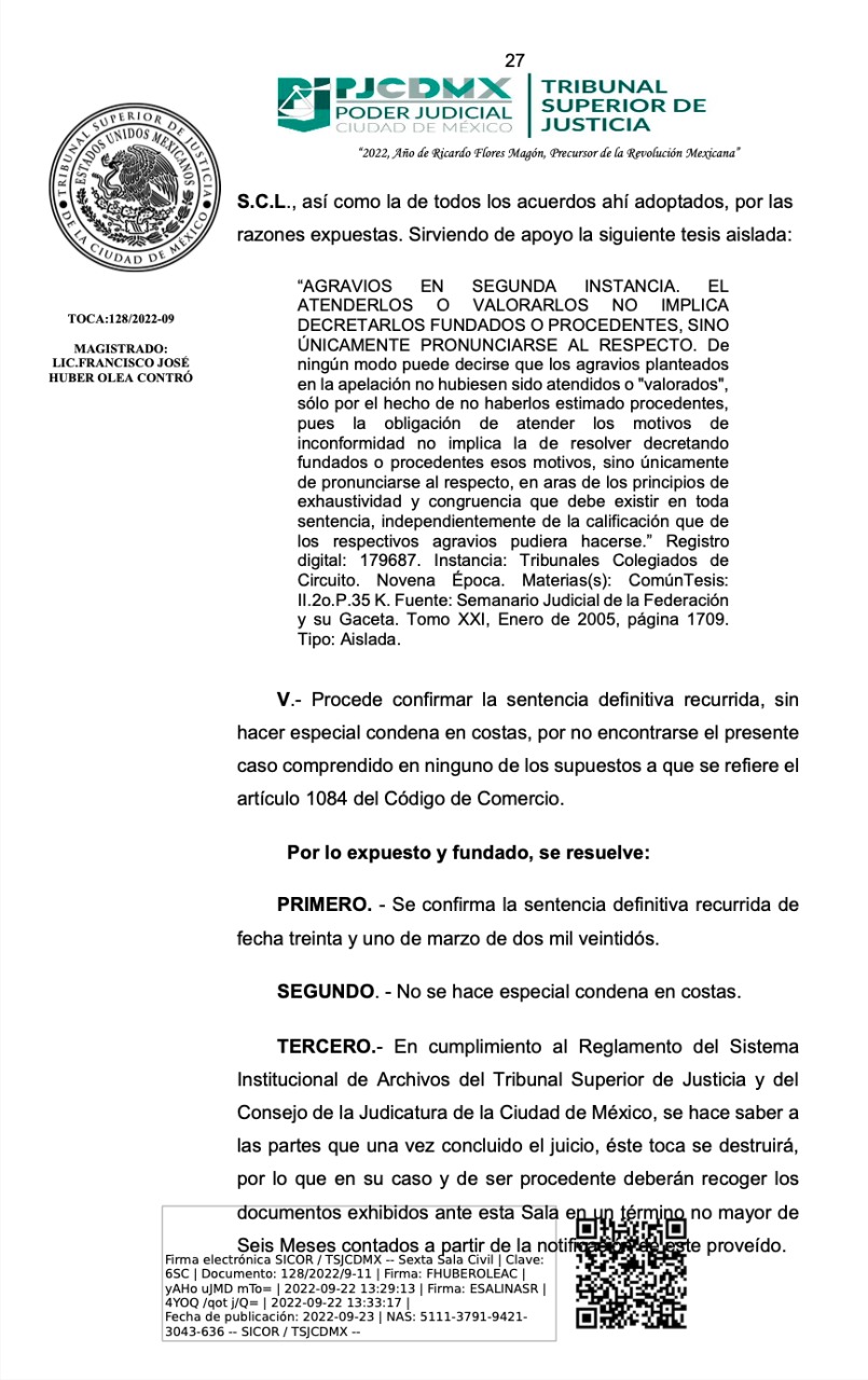 Nueva sentencia anula asamblea de socios afines a Billy Álvarez y Federico Sarabia