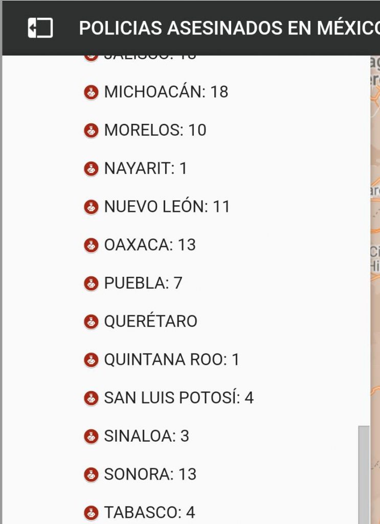 Puebla acumula 7 policías asesinados en el ejercicio de su deber este año