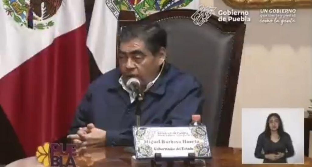 Miguel Barbosa pide a alcaldes detectar talleres clandestinos de pirotecnia