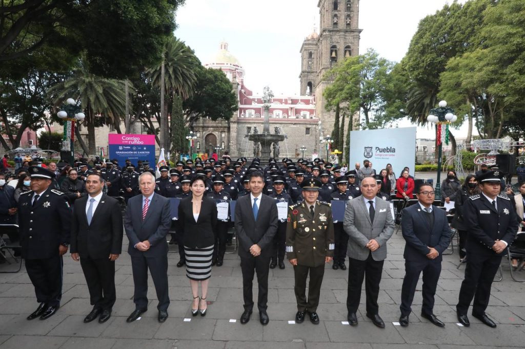Puebla capital cuenta con 52 policías nuevos como refuerzo de la seguridad