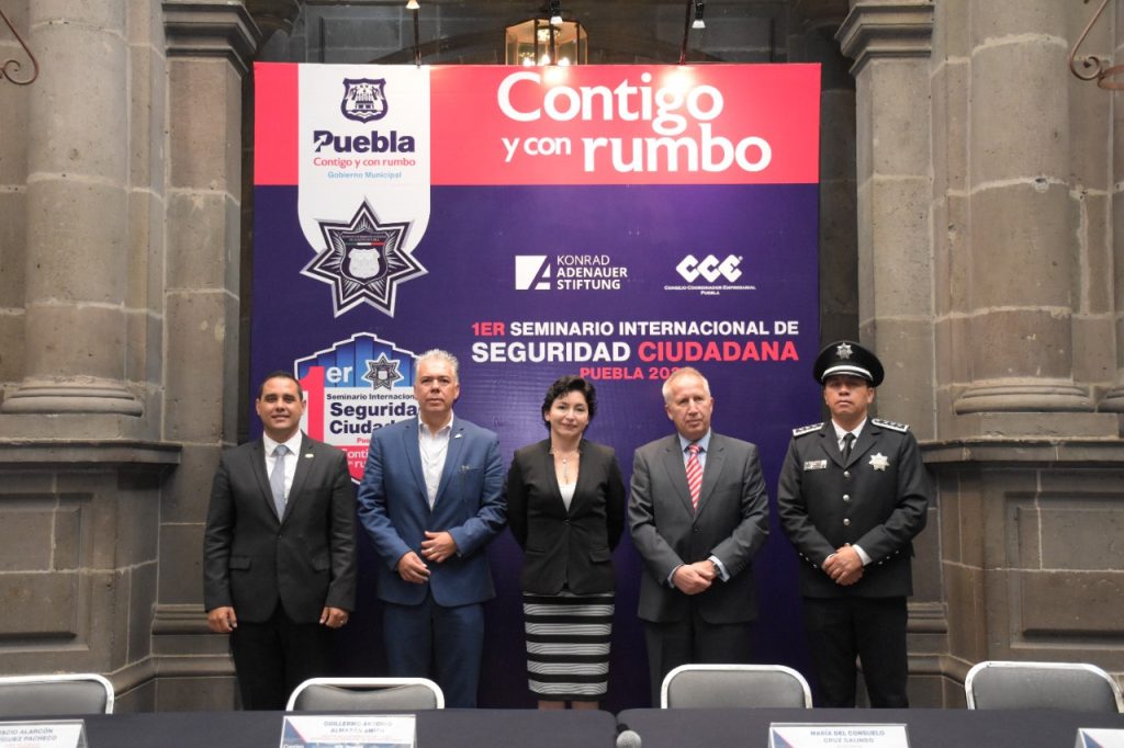 Puebla capital, sede del 1er Seminario Internacional de Seguridad Ciudadana
