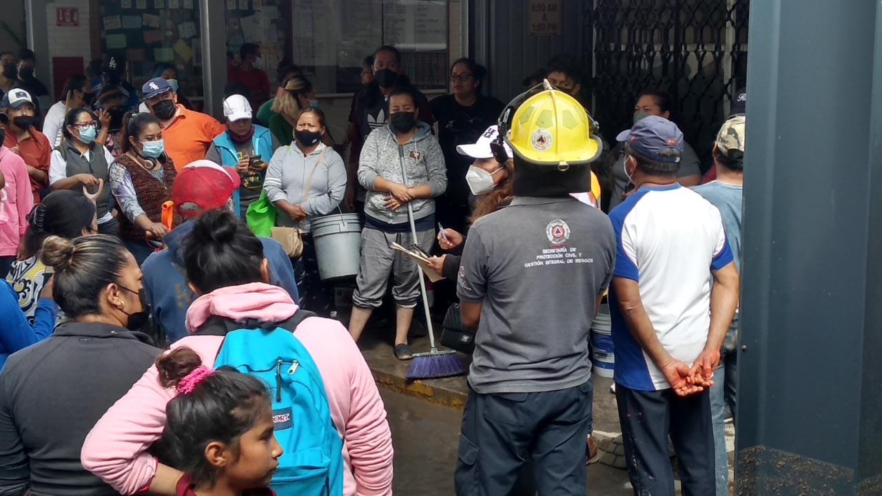 Ante la elevada probabilidad de que persistan las lluvias, siguen las labores de limpieza y desazolve: Ayuntamiento de Puebla