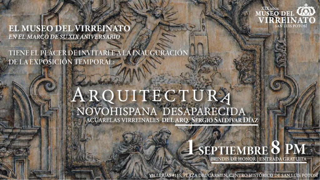 Museo del Virreinato inaugura exposición temporal de acuarelas virreinales