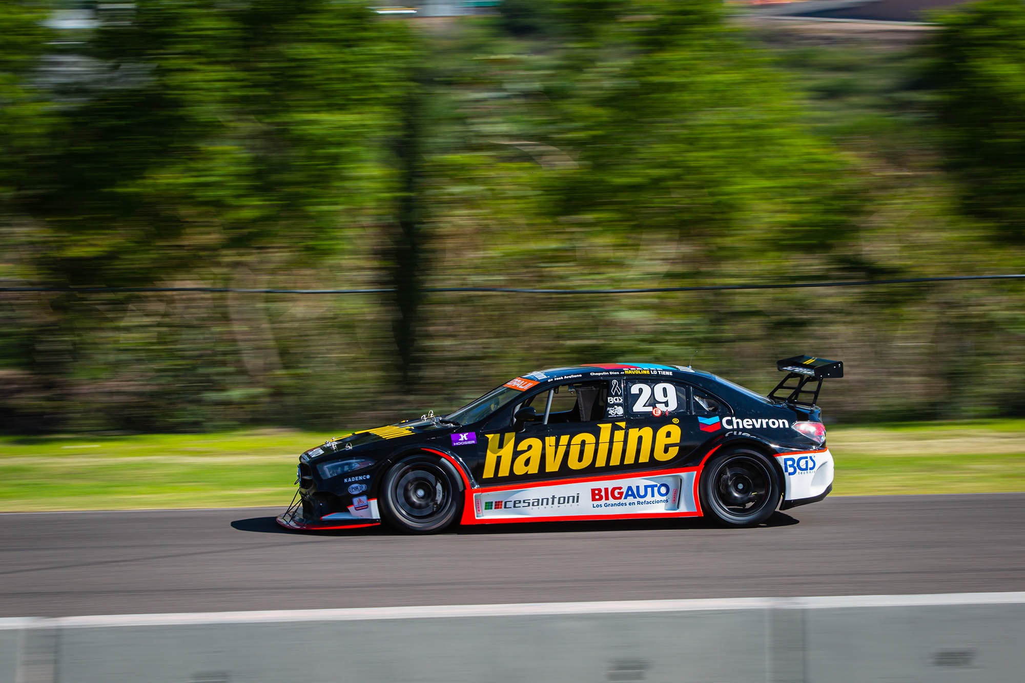 El Chevron Havoline big auto Racing Team, al podio de Querétaro en la GTM