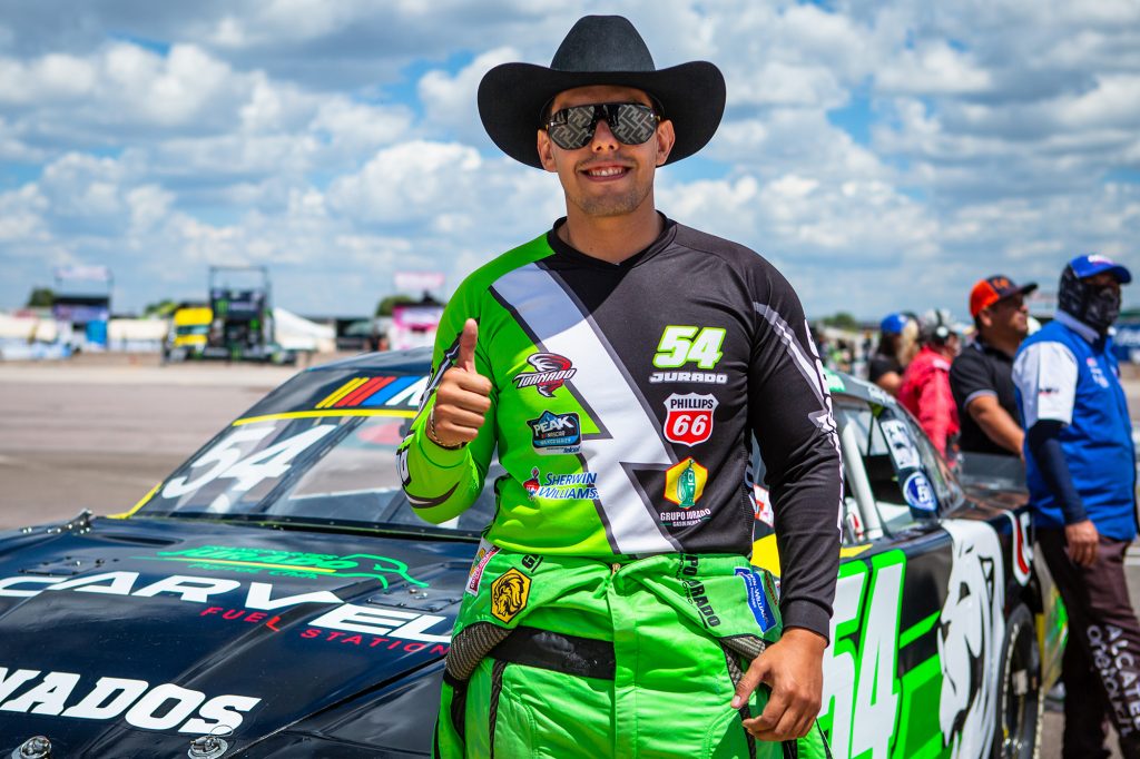 Omar Jurado, acarició el Top-5 de NASCAR México en Aguascalientes