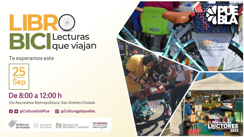 Promoverá Cultura lectura en la Vía Recreativa Metropolitana de San Andrés Cholula