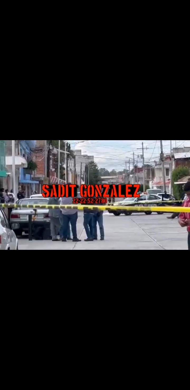 Video desde Puebla: En presunto asalto asesinan a balazos a hombre en la colonia San Rafael Oriente