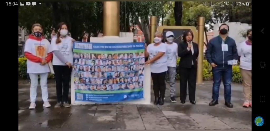 Video desde Puebla: ONG denuncia mal trabajo de la Comisión Estatal de Búsqueda de Personas