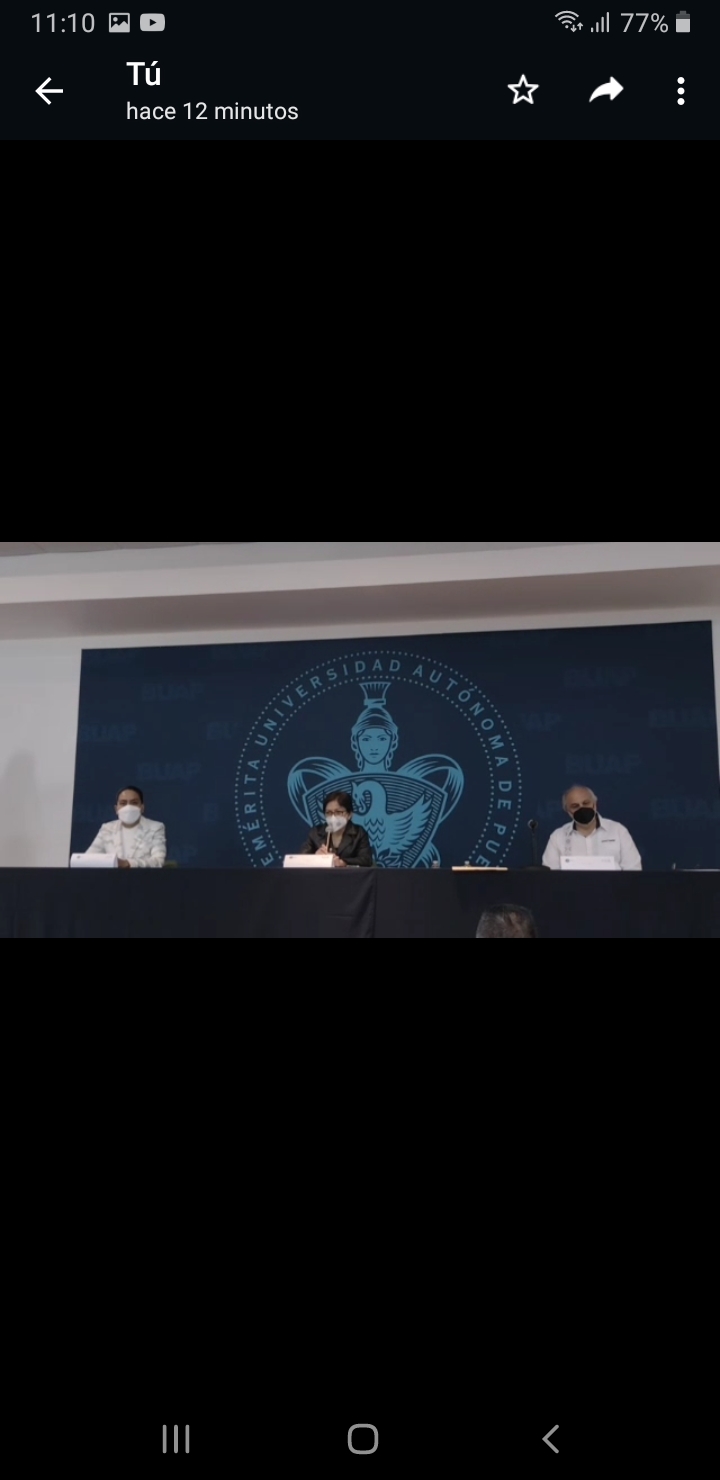 Video desde Puebla: Rectora Lilia Cedillo presenta proyecto Arek en la BUAP