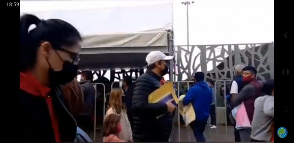 Video desde Puebla: Gran participación en la jornada de vacunación a menores de 5 a 11 años