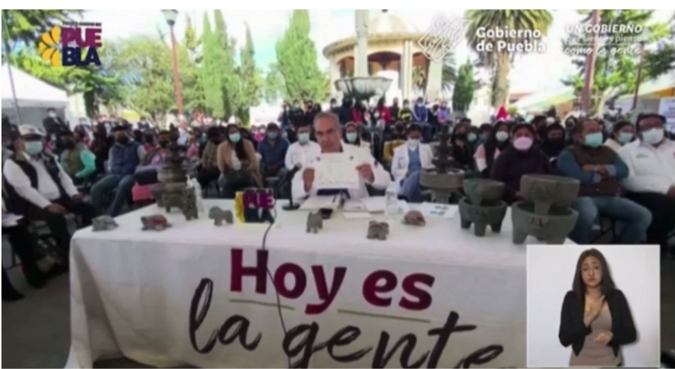 Video desde Puebla: Sexta ola Covid llegaría entre noviembre y diciembre, alertó el secretario de Salud