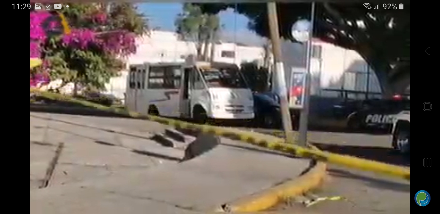 Video desde Puebla: Conductor de Ruta 5 fallece en accidente