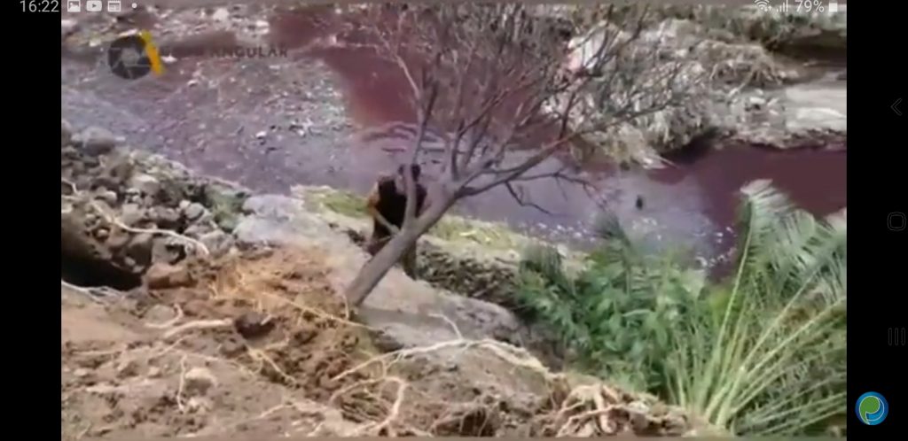 Video desde Puebla: Reportan peligroso deslave alrededor del río Alseseca