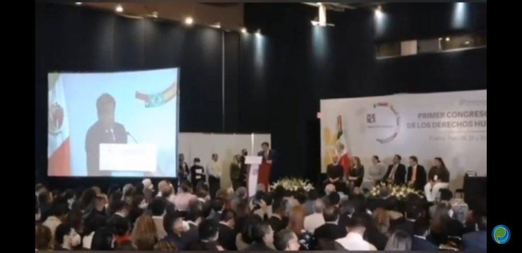 Video desde Puebla: Gobernador Barbosa inaugura congreso internacional de Derechos Humanos