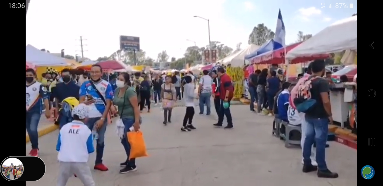 Video desde Puebla: Aficionados abarrotan el Cuauhtémoc por el partido de la franja contra el América