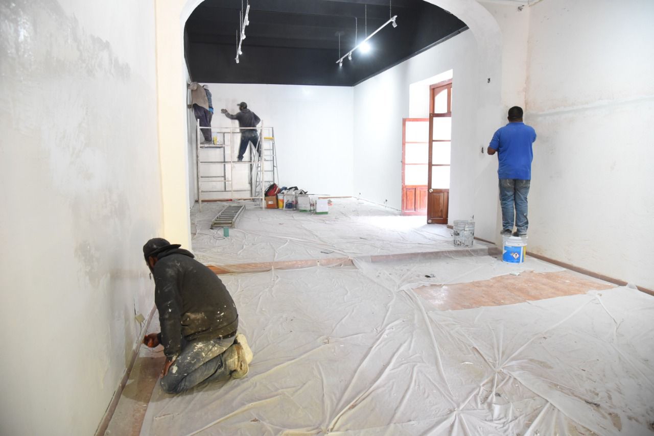 Se remodela la Galería Municipal “Desiderio Hernández Xochitiotzin” en Tlaxcala capital