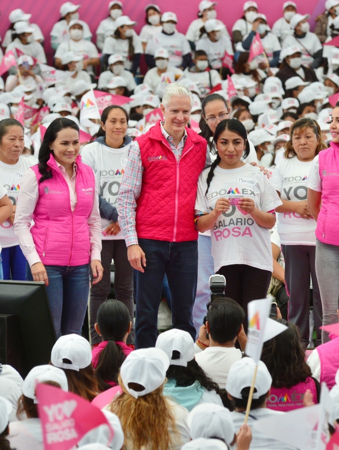 Llega el Salario Rosa a Ecatepec para reconocer a más de 6 mil mujeres
