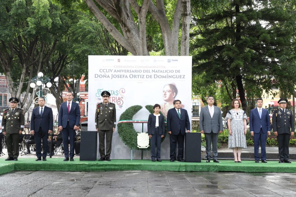 Gobernador Barbosa destaca el legado de Josefa Ortiz de Domínguez, la Corregidora