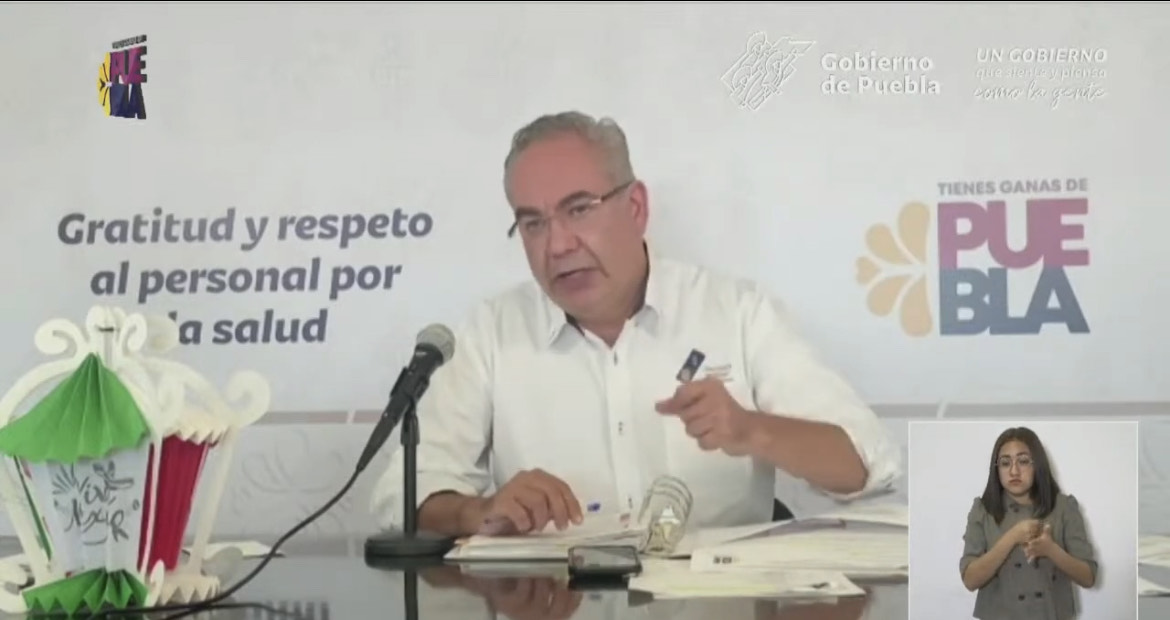 Video desde Puebla: En 2022 se han registrado en el estado más de 8 mil partos de menores de edad, señaló Martínez García