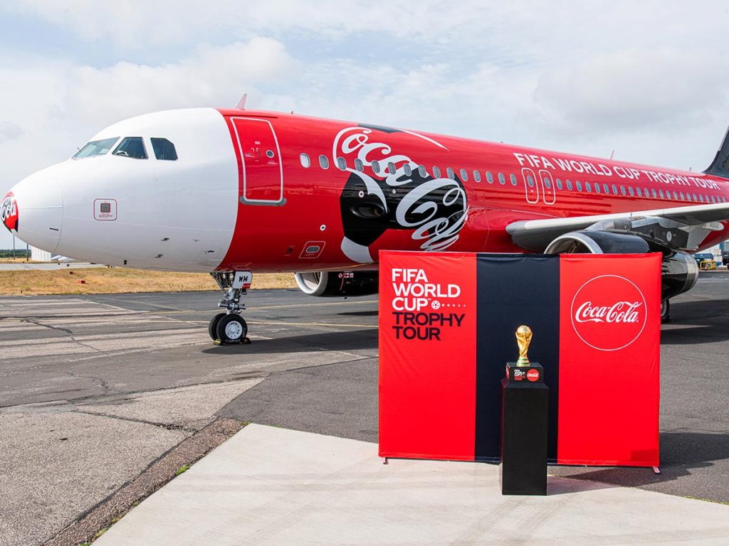 ¿Cuándo se exhibirá el Trofeo de la Copa Mundial en México?