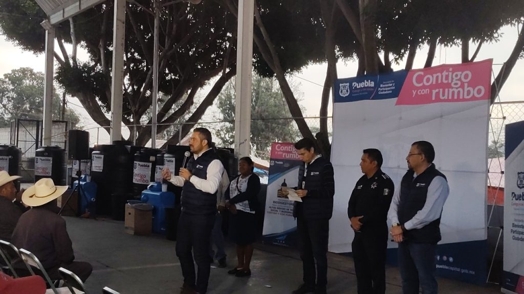 Policía municipal apoyó en el operativo antirobo en la México Puebla