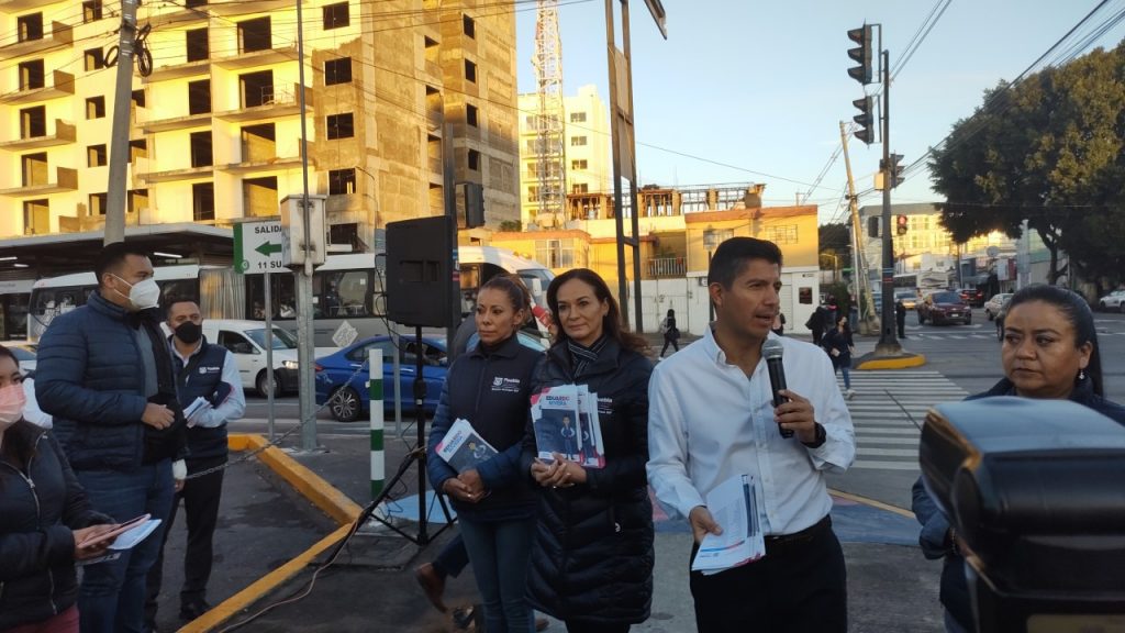 Video desde Puebla: Eduardo Rivera adelantó que este fin de semana se llegará a las 300 nuevas patrullas en la capital