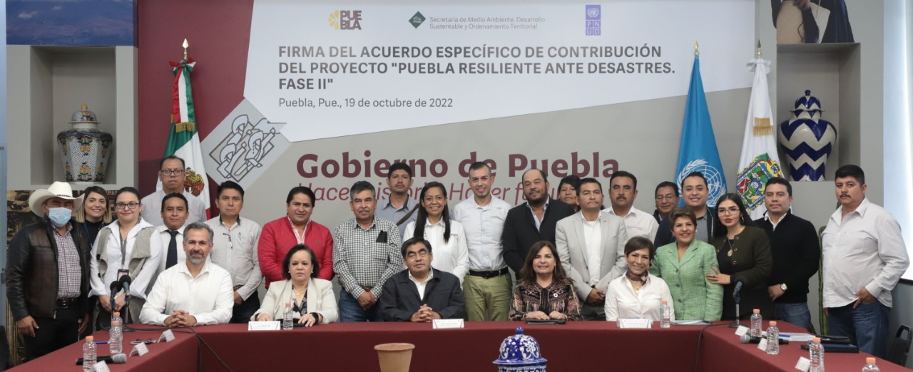 Gobierno de Puebla enfrenta contingencias naturales con rapidez, orden y contundencia: Miguel Barbosa