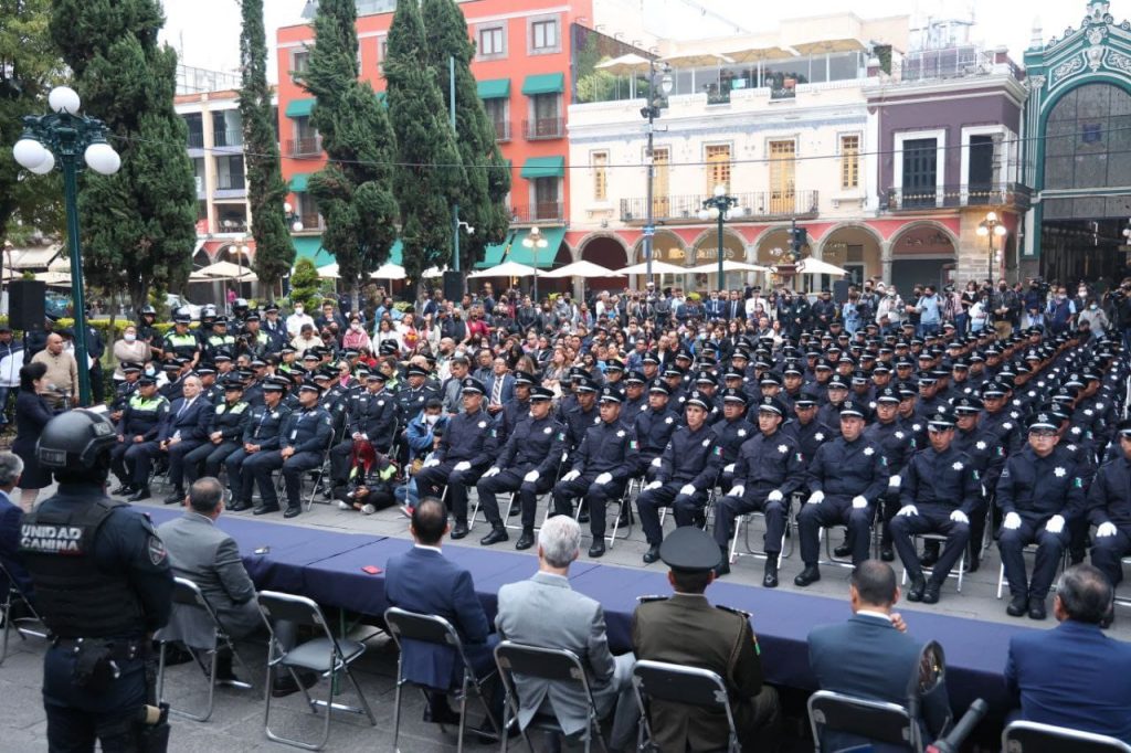 Video desde Puebla: La capital cuenta con 108 policías más