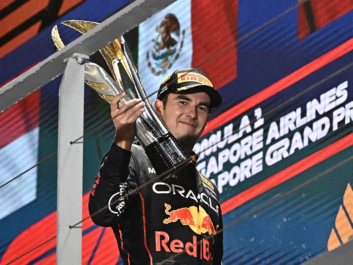 ‘Checo’ Pérez domina y triunfa en el GP de Singapur