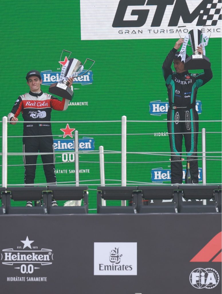 Homero Richards de punta a punta en la GTM del F1 Gran Premio Ciudad de México